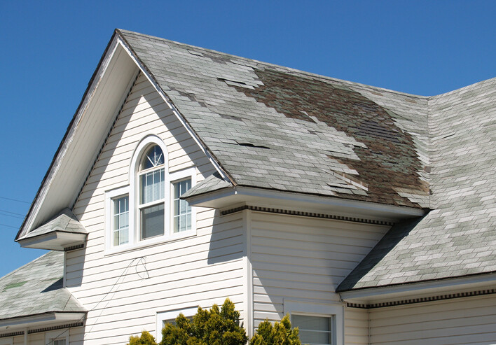 Roof repair after storm damage by Summit Roofing & Solar, LLC